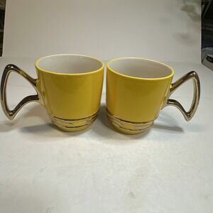 2-Star Trek NCC-1701 Yellow 22oz Ceramic Coffee Mug
